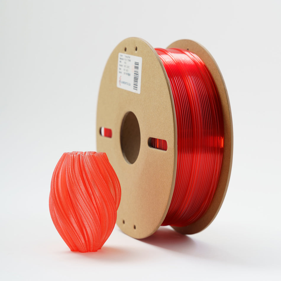 EconoFil™ Standard PLA Filament - Transparent Red - 1.75mm - 1 KG