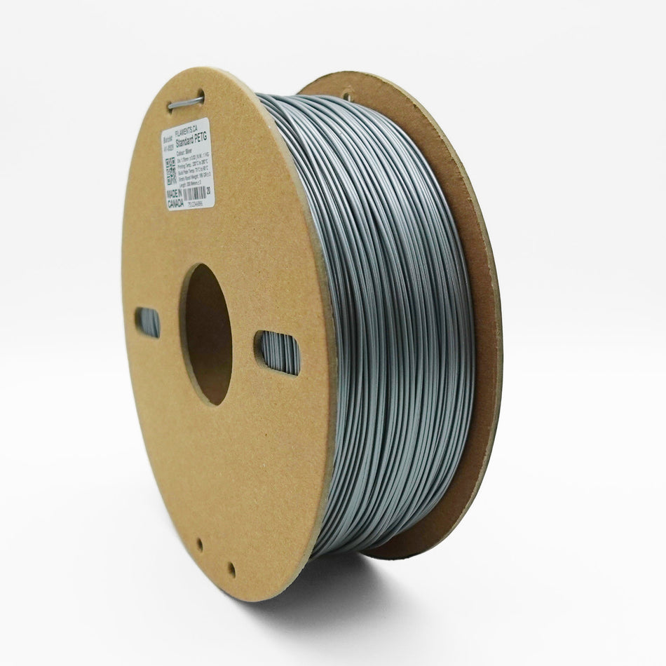 EconoFil™ Standard PETG Filament - Silver - 1.75mm - 1KG