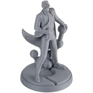 Panchroma™ Matte PLA (Formerly PolyTerra™ PLA) - Fossil Grey - 1.75mm - 1KG